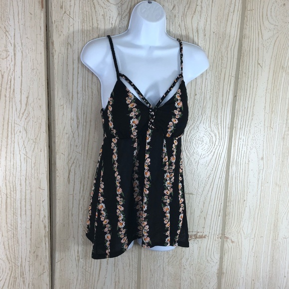American Rag Tops - American Rag Baby Doll Floral Top Size S